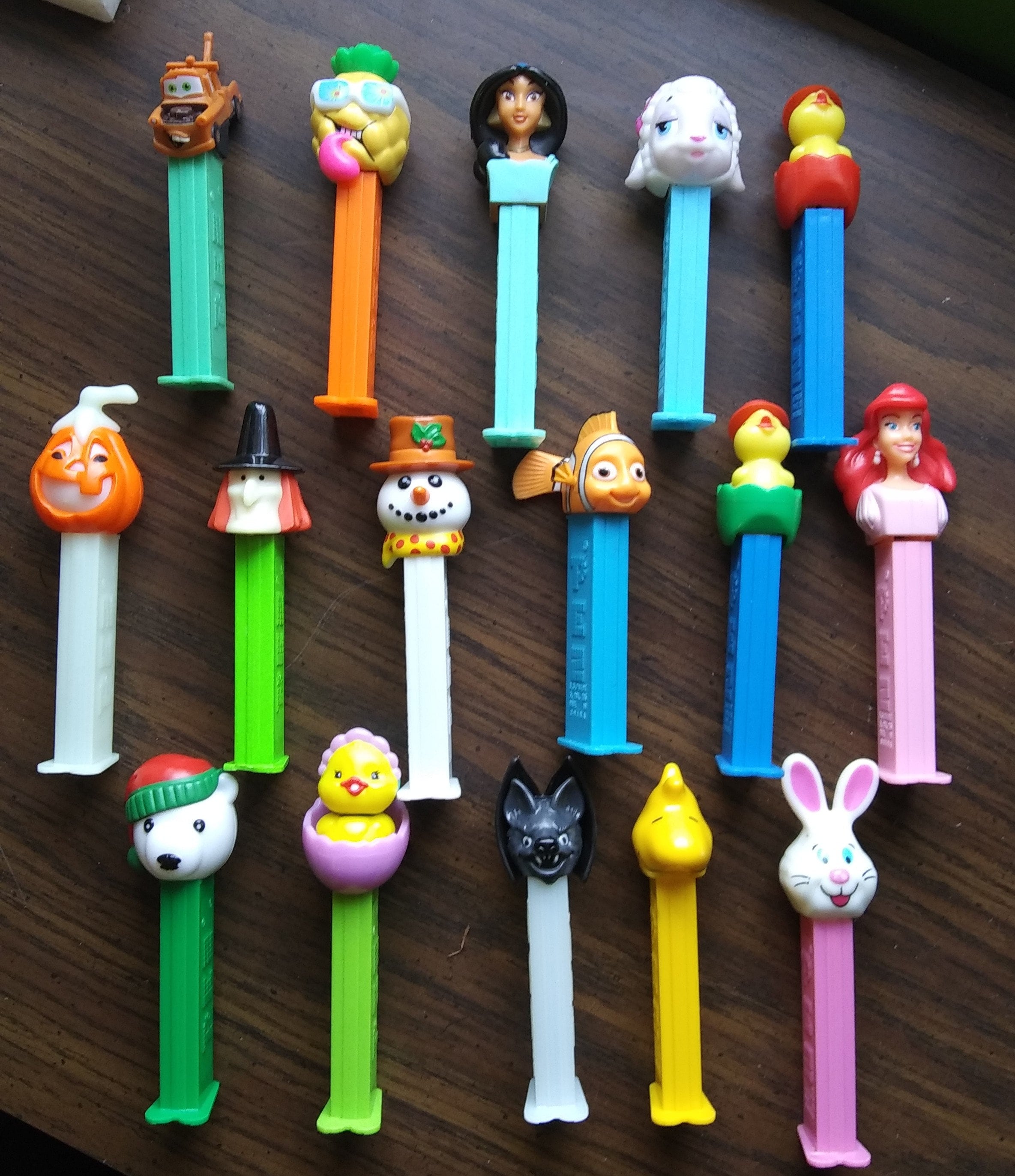 Vintage Pez Dispenser Lot - Etsy