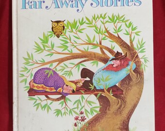 Vintage Children's Story book Long Ago And Far Away Stories Bill and Bonnie Rutherford
