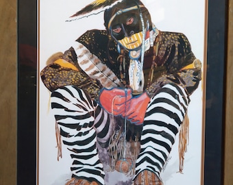 SS Burrus Raven Master Limited Edition Signed Framed Print