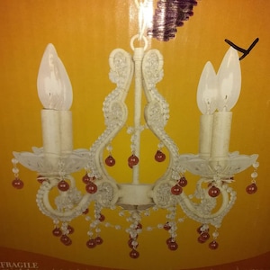 Chandelier Girls Portfolio French Country Beaded Chandelier
