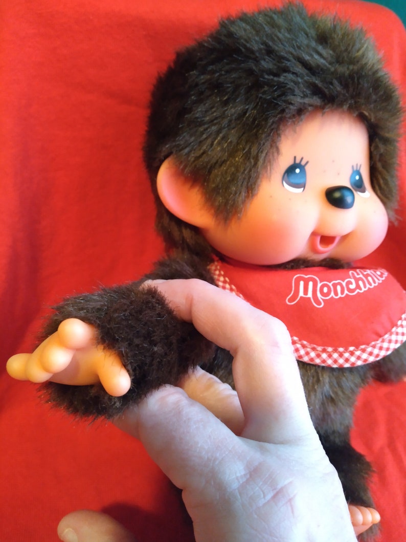 Vintage Rare Collectible Boy Monchichi Doll Vintage Monchichi Sekguchi image 7