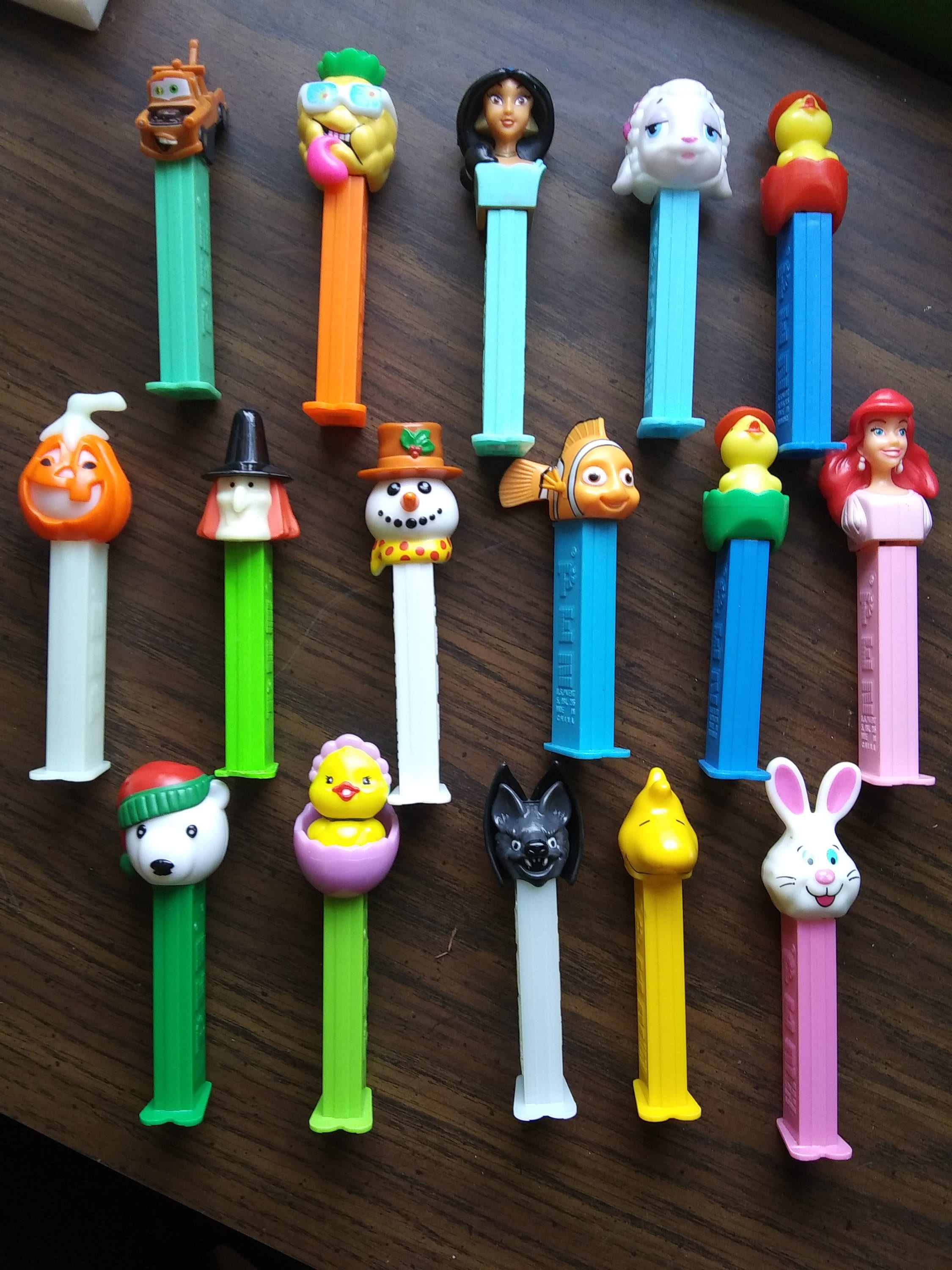 Vintage Pez Dispenser Lot - Etsy
