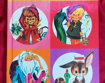 Rand Mcnally Book of Favorite Nursery Classics Vintage Children's Storybook