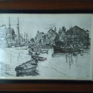 Lionel Barrymore San Pedro Collection Sketch Print