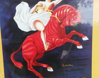 Cinzano Vermouth Leonetto Cappiello Vintage Ad Poster Print