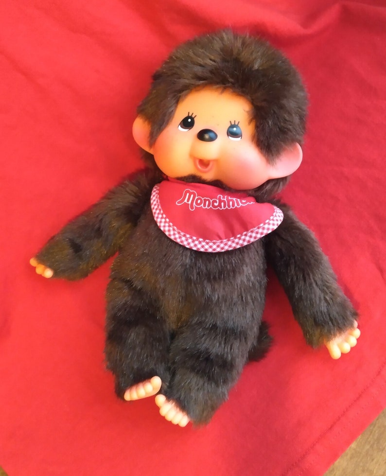 Vintage Rare Collectible Boy Monchichi Doll Vintage Monchichi Sekguchi image 2