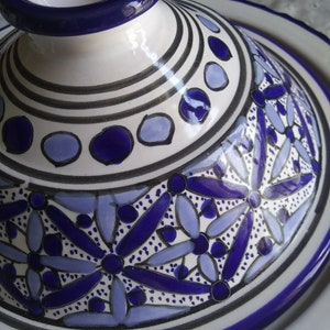 Fait Main French Pottery Lidded Dish Vintage Pottery image 7