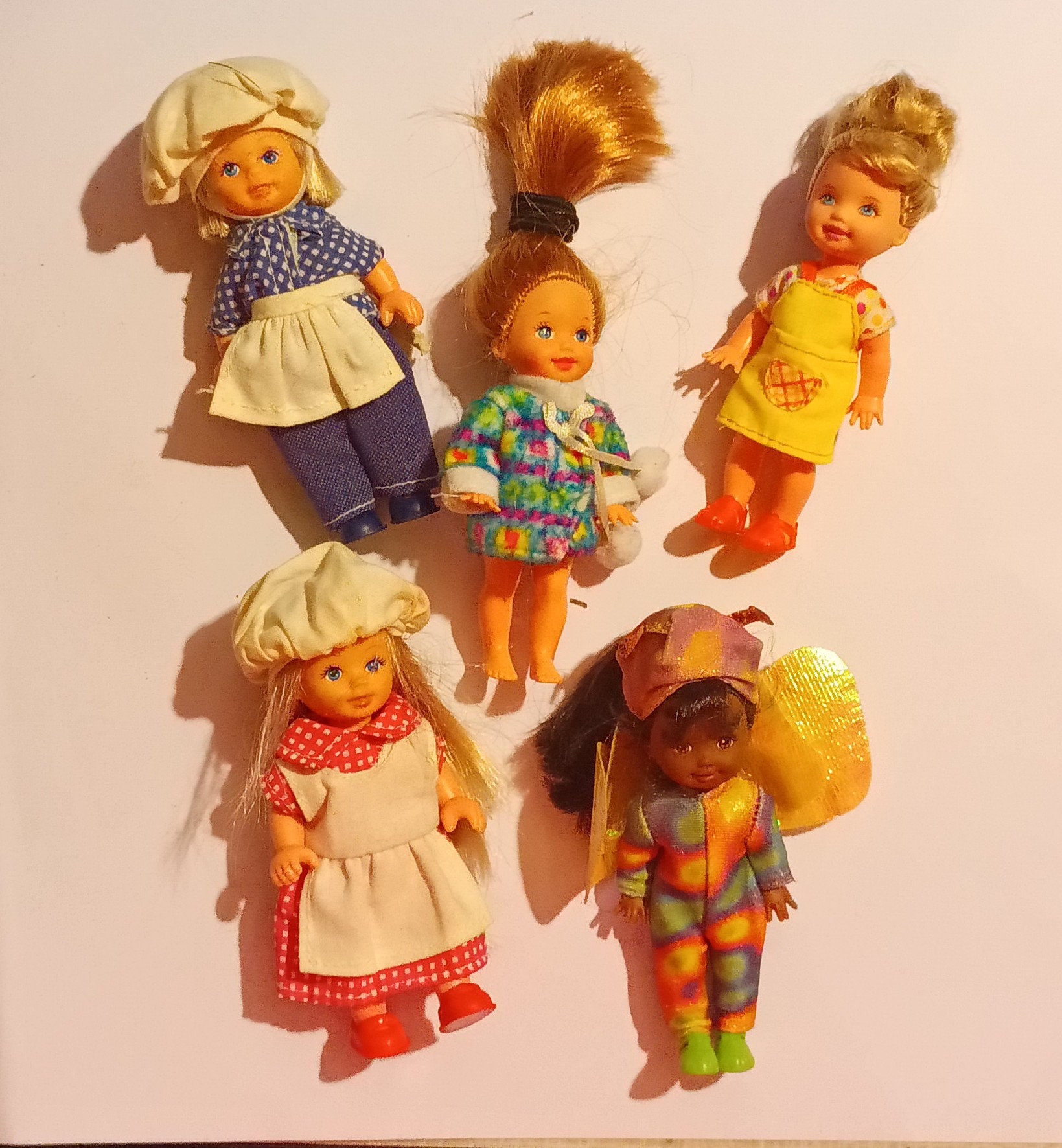 Lote de munecas Barbie Kelly vintage Muneca Mattel Kelly vintage Etsy Mexico