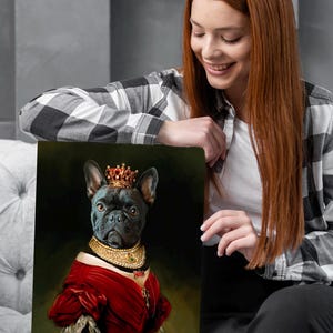 Retrato personalizado de mascota real a partir de una foto