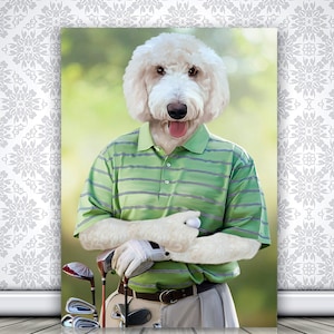 Baseball Lover Gift, Custom Pet Portrait, Baseball Player Dog, Pet Owner Gift image 4