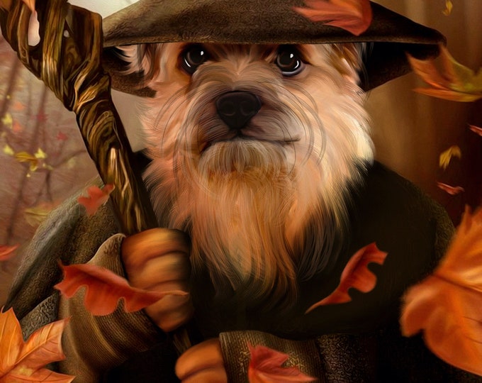 Royal Dog Portrait