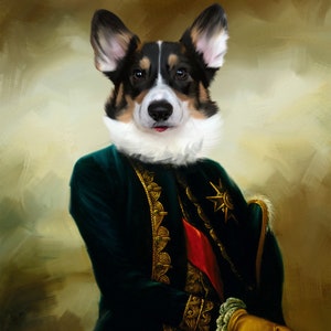 Retrato de perro personalizado, regalo único para amantes de las mascotas