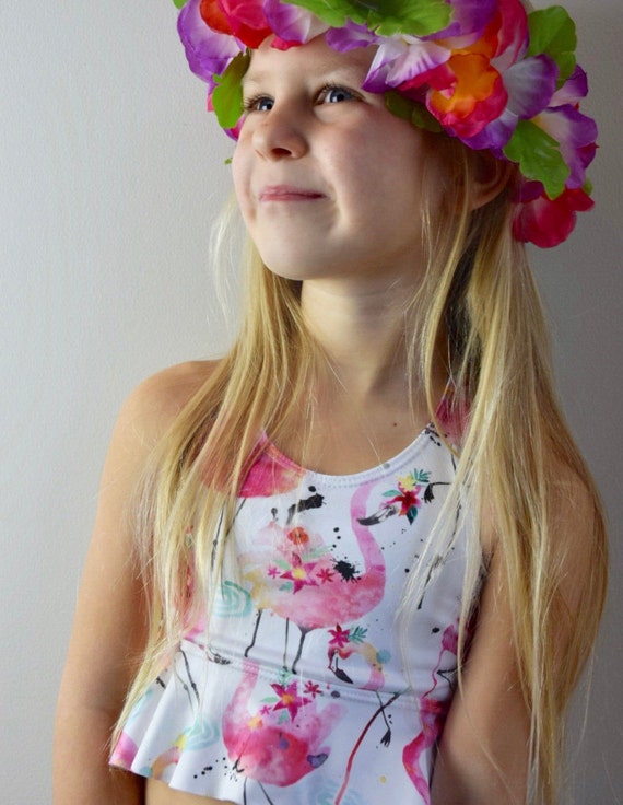 Swimsuit Swimwear Swim Suit Girls Swimwear Girls Swimsuit Toddler Swimsuit Toodler Girls Swimsuit Flamingo Bikini Tween Bikini Etsy Canada