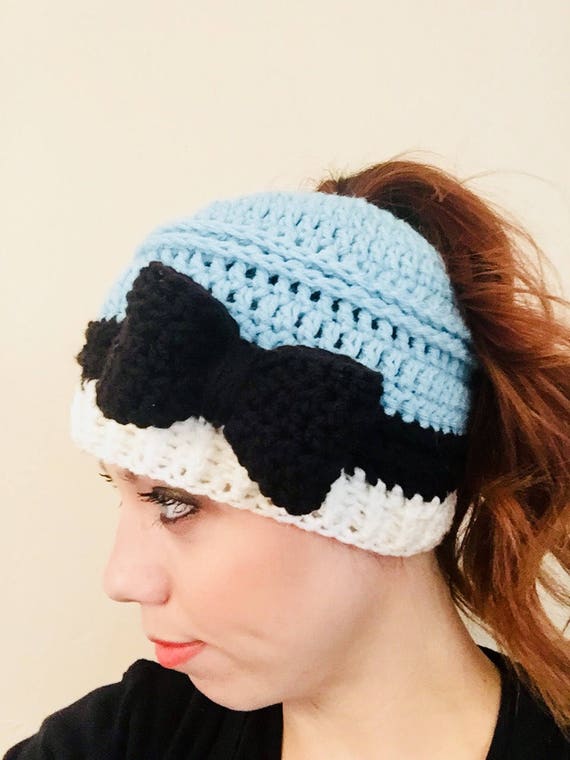 Cinderella Inspired Messy Bun Beanie 