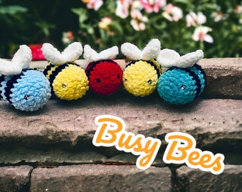 Busy Bees Crochet Bees