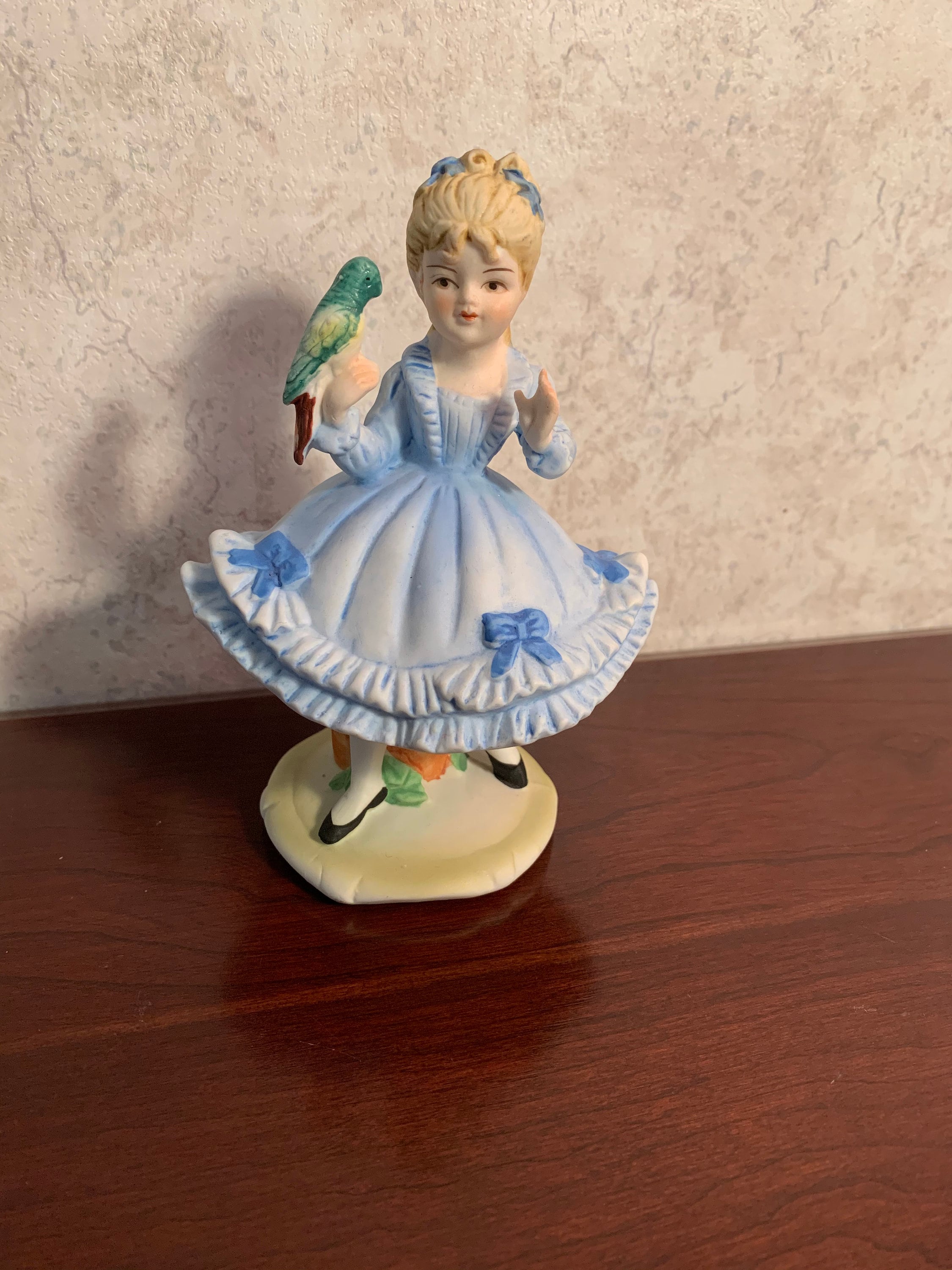 Lefton made in Japan Girl figurine. Etsy