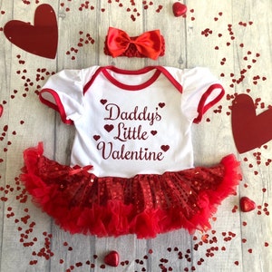 Valentine Filles Handmade Rouge Mummy's Little Valentine Glitter 4" Barrette À Cheveux Nœud Pour Valentine Filles Handmade Rouge Mummy's Little Valentine Glitter 4" Barrette À Cheveux Nœud Pour
