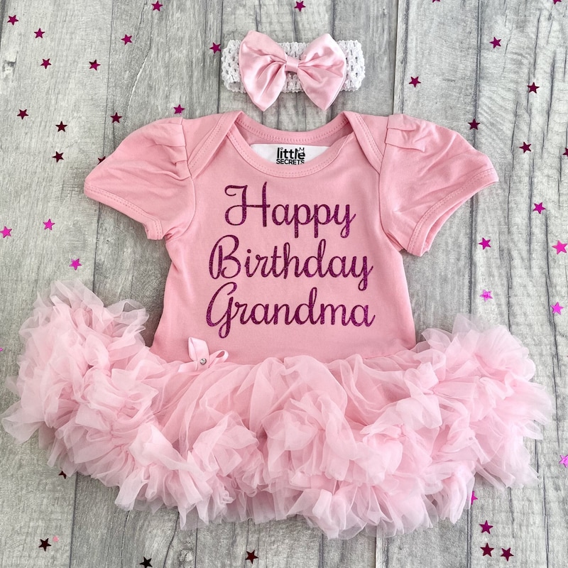 Happy Birthday Grandma Baby Clothes - Etsy