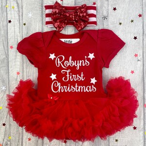 newborn red tutu