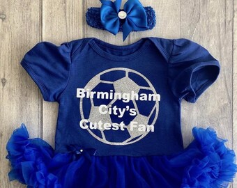 Me and My Daddy Love Birmingham City for Football Fans Baby T-shirt Tees White