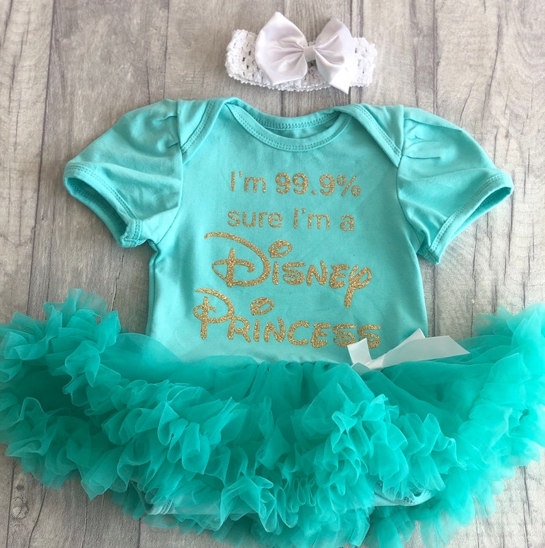 Baby Girl's I'm 99.9% sure I'm a Disney Princess | Etsy
