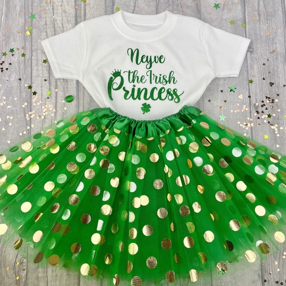 Irish Princess Script St Patricks Day T-Shirt Women Girls Irish Princess Script St Patricks Day T-Shirt Women Girls