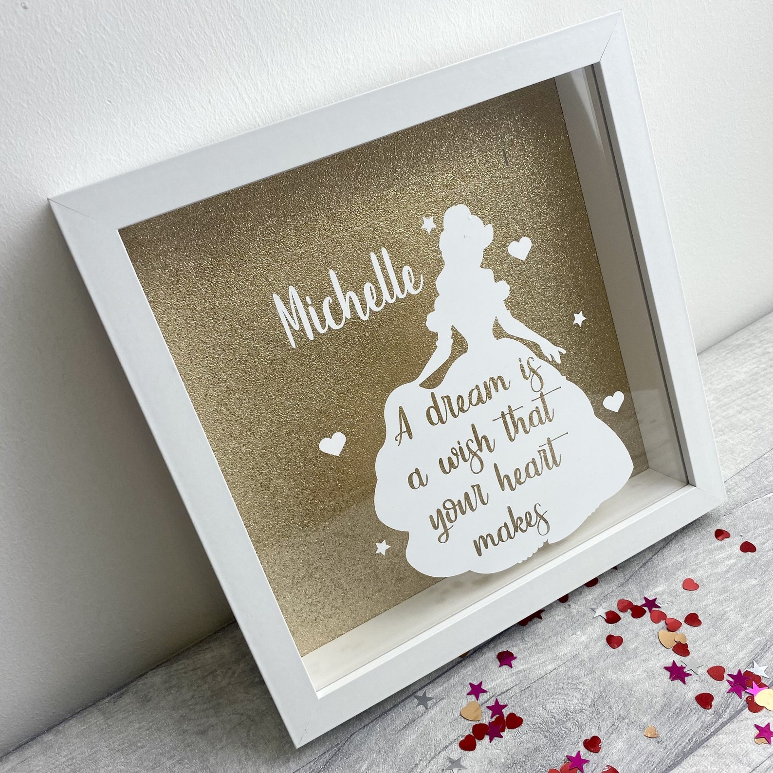 Personalised Disney Princess Money Box Girl's Princess Etsy