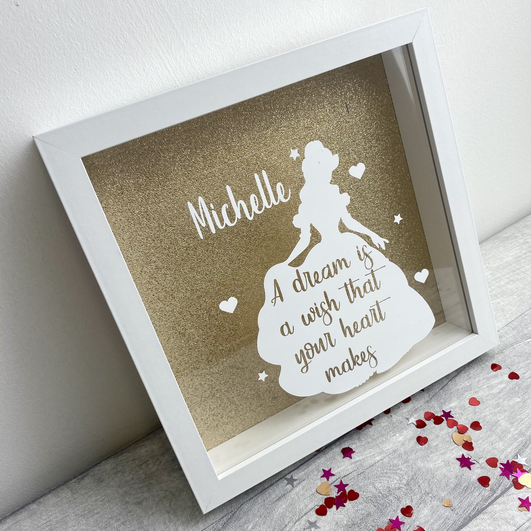 Personalised Disney Princess Money Box Girl's Princess Etsy UK