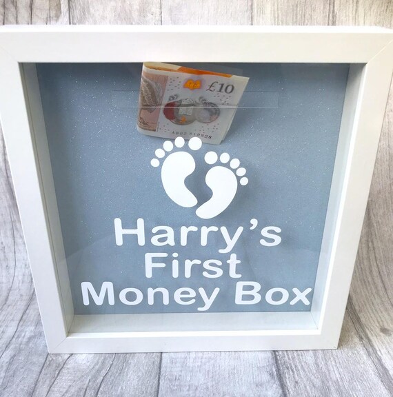 personalised boys money box