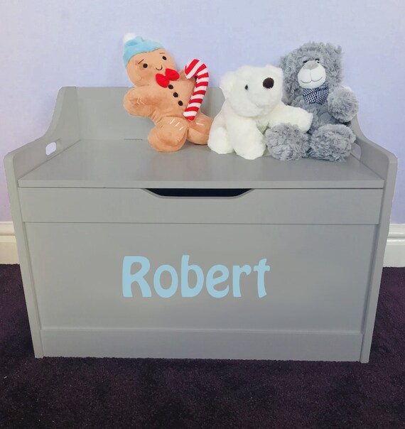 toy storage grey