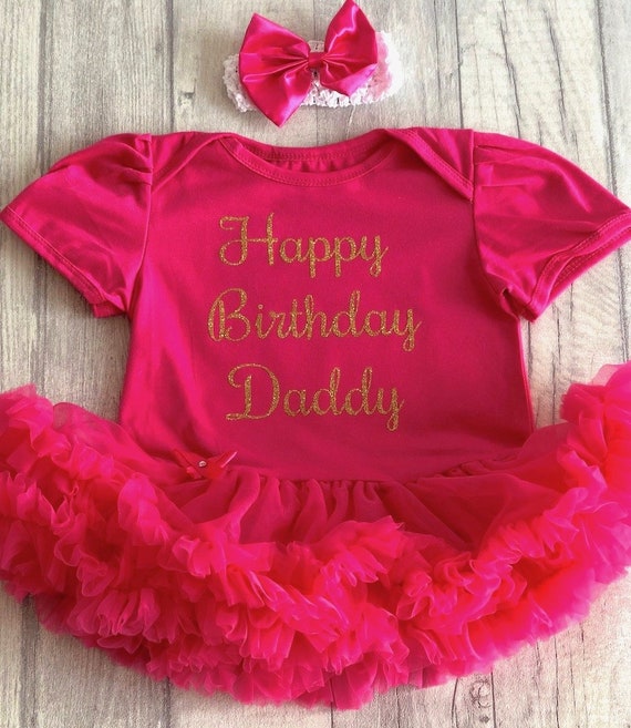 happy birthday daddy baby girl outfit