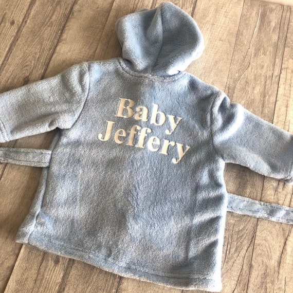 personalised baby gown