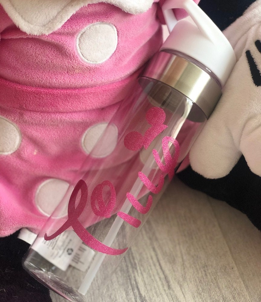 Disney Themed Personalised Drinks Bottle Disney Font Name and Etsy UK