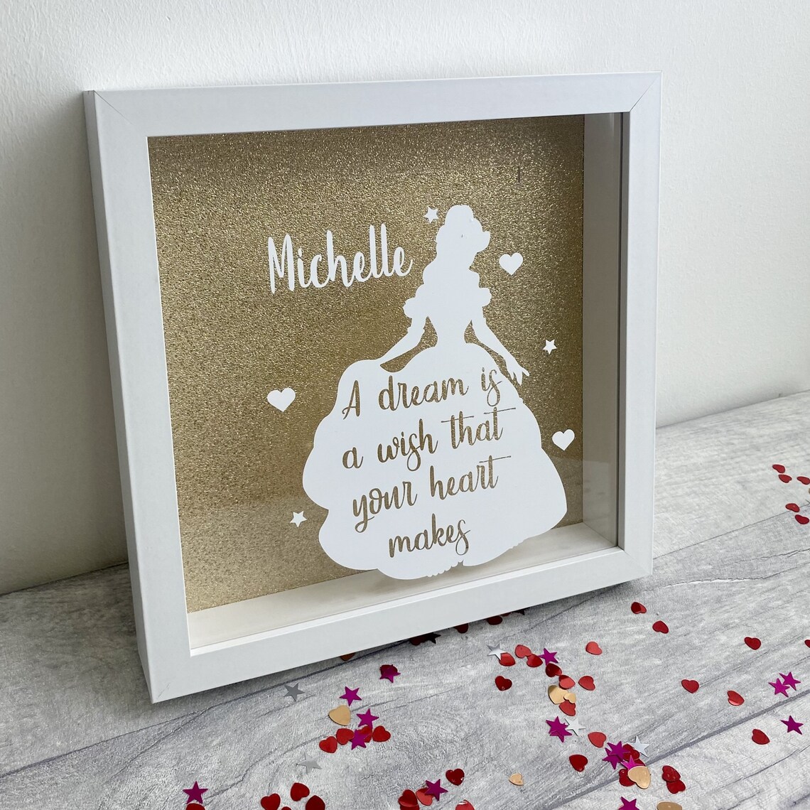 Personalised Disney Princess Money Box Girl's Princess Etsy