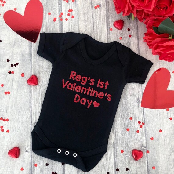 valentines day baby rompers