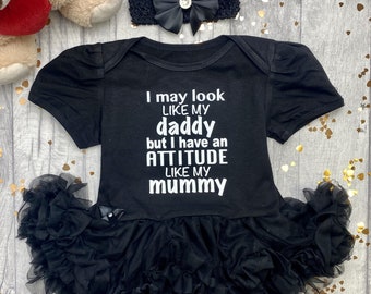 I May Look Like My Daddy But I Have An Attitude Like My Mummy Etsy