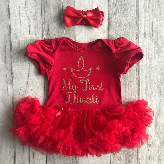 baby diwali dress