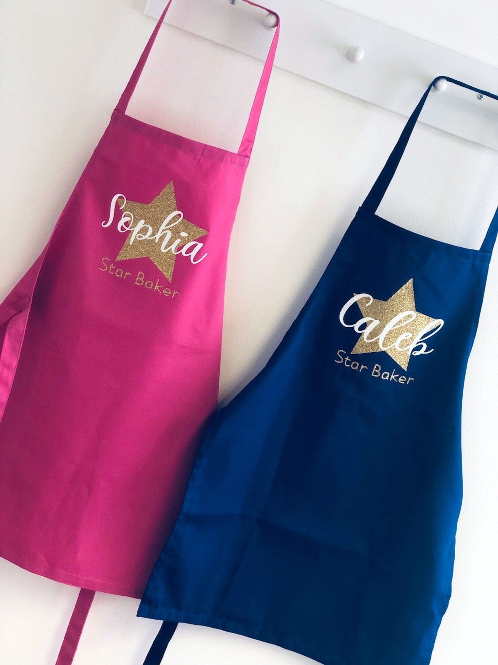 Personalised Star Baker Children's Apron Kids Baking Etsy UK