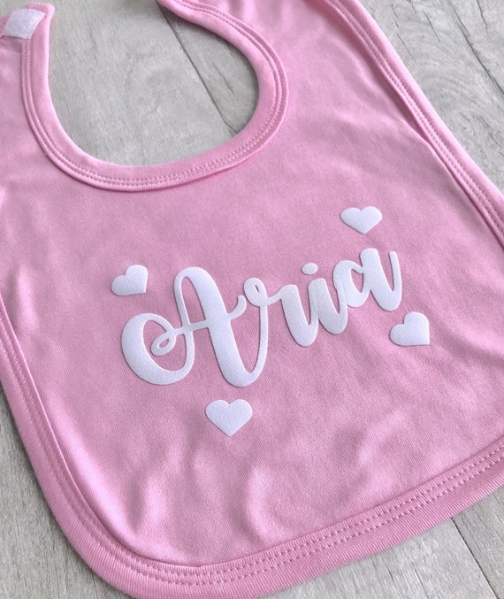 personalised dribble bibs