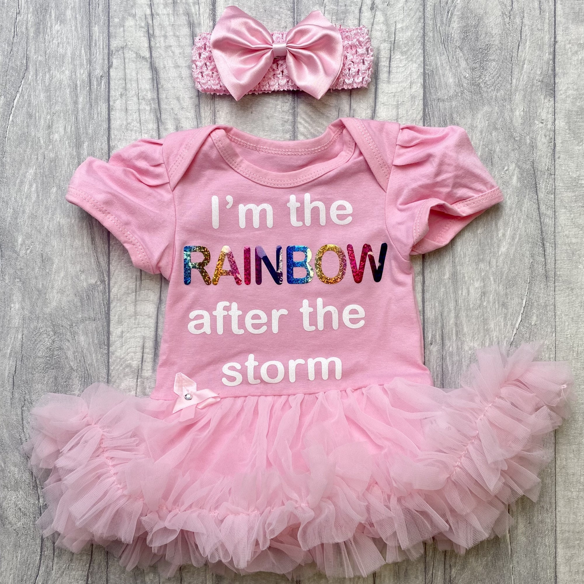 Baby girl rainbow clothes deals