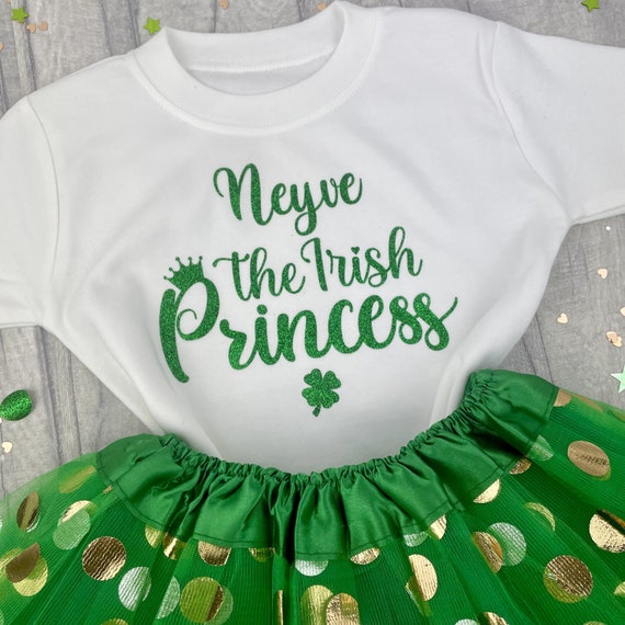 Irish Princess Script St Patricks Day T-Shirt Women Girls Irish Princess Script St Patricks Day T-Shirt Women Girls