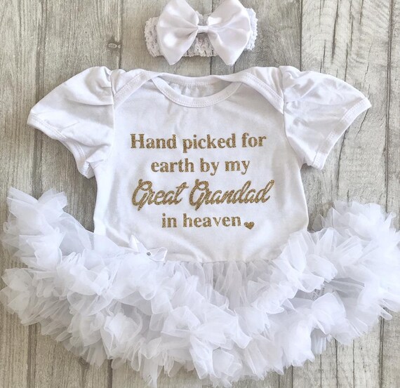 My Godmother in Heaven Loves Me Baby Romper