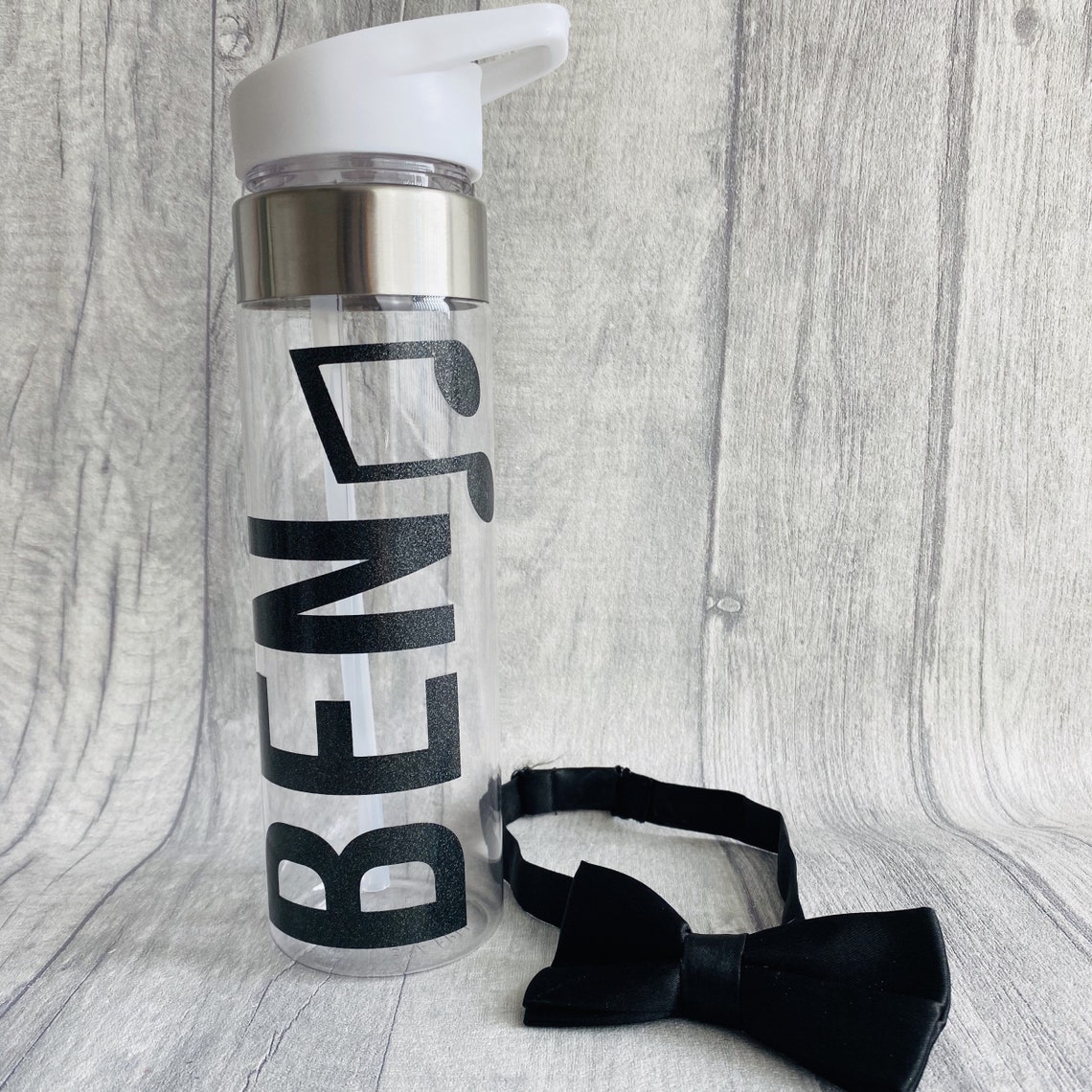Personalised Custom Drinks Water Bottle Music Note Design | Etsy