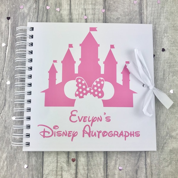 Personalised Autographs Book, Dream Holiday Memory Keepsake Gift