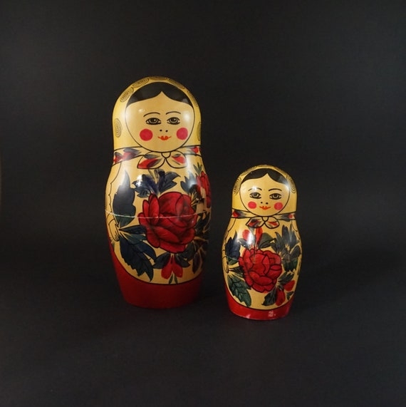 vintage matryoshka dolls