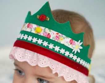 Handmade Felt Crown - Betsy