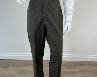 パンツ MILITARY SLACKS WOOL VINTAGE STRIPE Vintage Wool Military