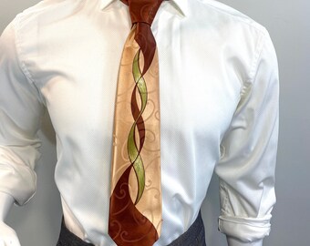 Original Vintage 50s 60s Bright Blue Western Neckerchief Tie Rockabilly Western Swing Neck Tie Men/'s Women/'s VLV Narrow Neck Tie Necktie