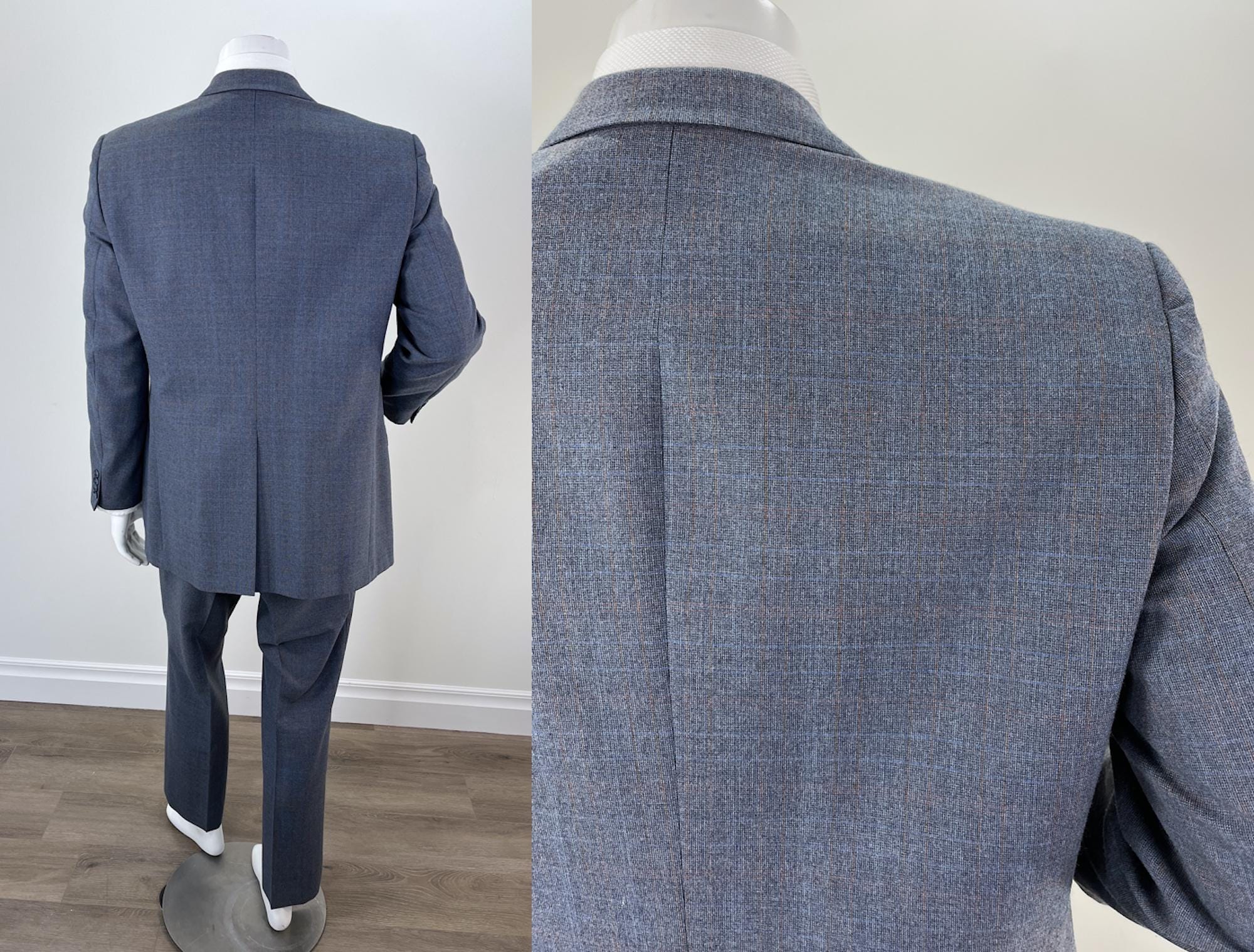 Leonard's Elmhurst の Halston 製、ヴィンテージ メンズ グレー