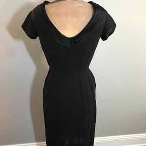 Vintage Late 1950s/early 1960s Wiggle Dress Little Black - Etsy